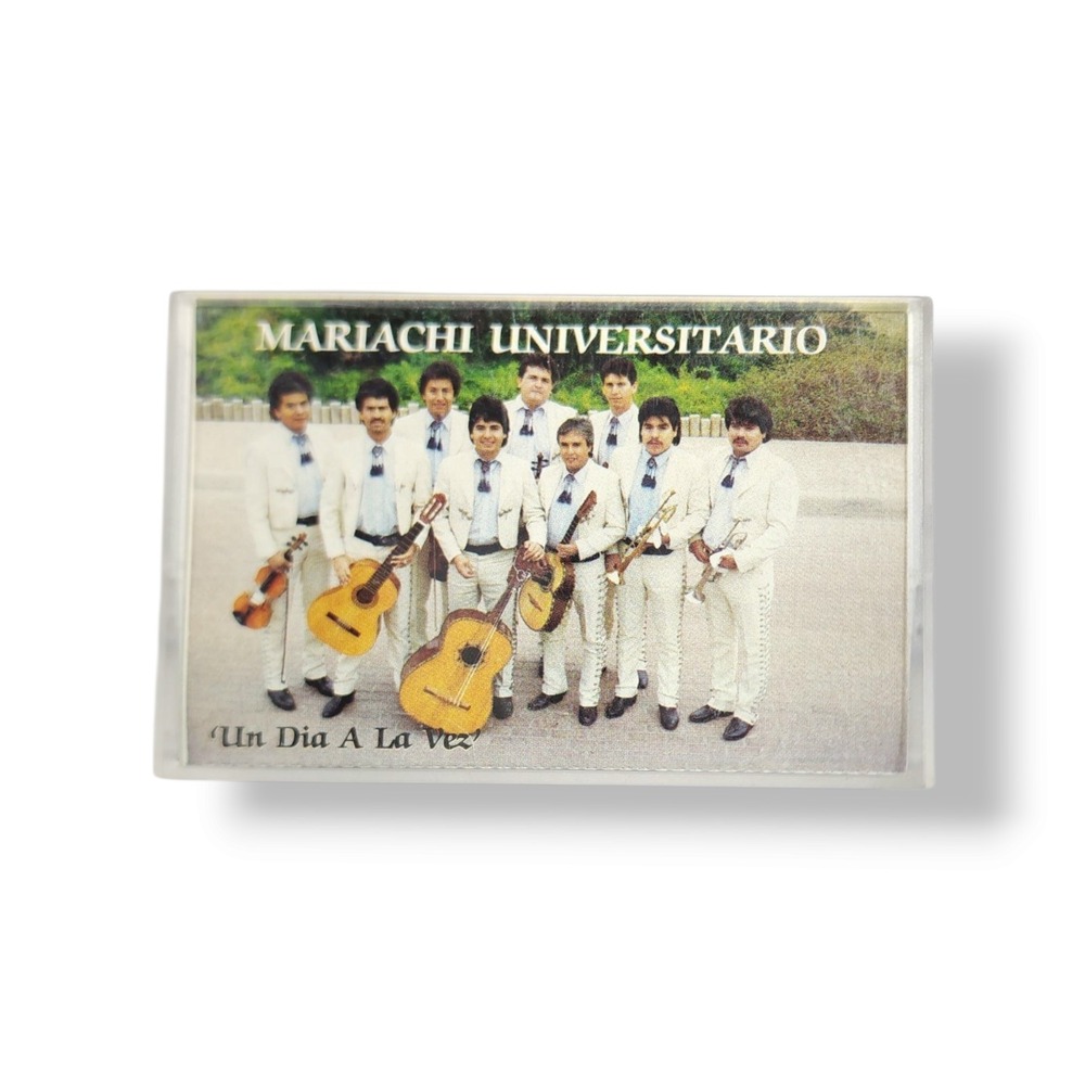 Mariachi Universitario "Un Dia A La Vez"‎ Vintage 1990 Cassette Tape